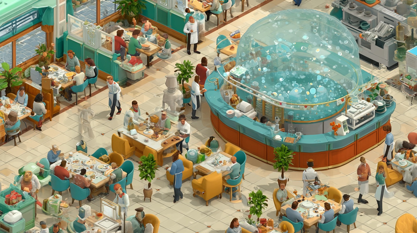 Игра про управление рестораном